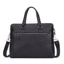 Genuine Leather Men's 14-inch Laptop Briefcase