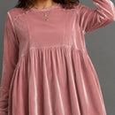 Long-sleeve T-shirt Womens Loose-fitting Top
