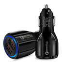 Quick Charge 3.0 Dual USB Car Charger