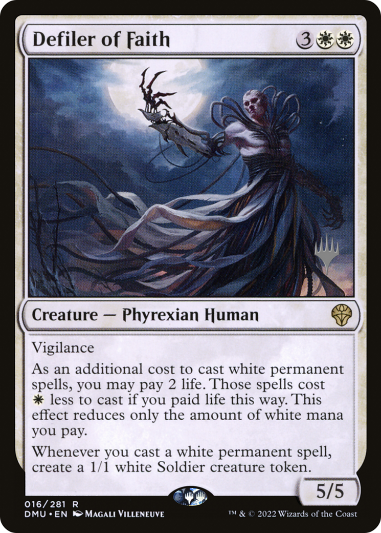 Defiler of Faith (PPDMU-016) - Dominaria United Promos Foil
