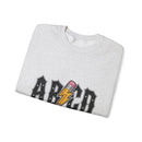 Back to School Crewneck Sweatshirt, Unisex Sweatshirt, Lightweight Sweater, School Apparel, Teacher Gift, Trendy Fashion