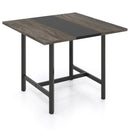 39.5" Square Conference Table with Thickened Tabletop