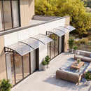 Door Awning 39x30 Inch Polycarbonate Window Canopy