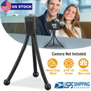 Tripod Stand For Camera Mini Projector Flexible Tripod Holder Heavy Duty Camera Tabletop Mount w/ Anti-slip Feet For Photograph Recording