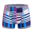 Ice Silk Men's Summer Mid Waist Printed Boxers