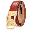 Fashion Men's Leather Belt Alloy Buckle