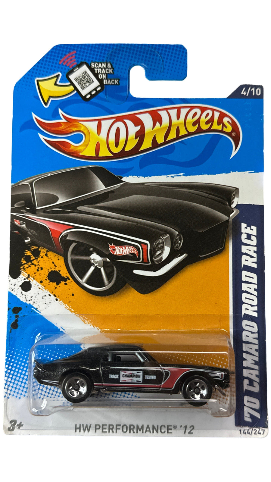 Hot Wheels (2012) '70 Camaro Road Race 4/10 HW Performance '12, 144/247