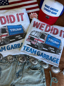 Team Garbage Trump Graphic T-shirt