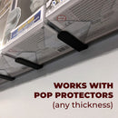 3D Floating Pop Shelf for 4 inch Standard Size Funko Pop Boxes (Shelf Size: 2in high x 3in deep)