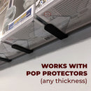 LABUBU HANGING CARD - 3D Floating Shelf for Pop Mart Boxes (Shelf Size: 2in high x 3in deep)