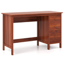 3-Drawer Home Office Study Computer Desk with Spacious Desktop