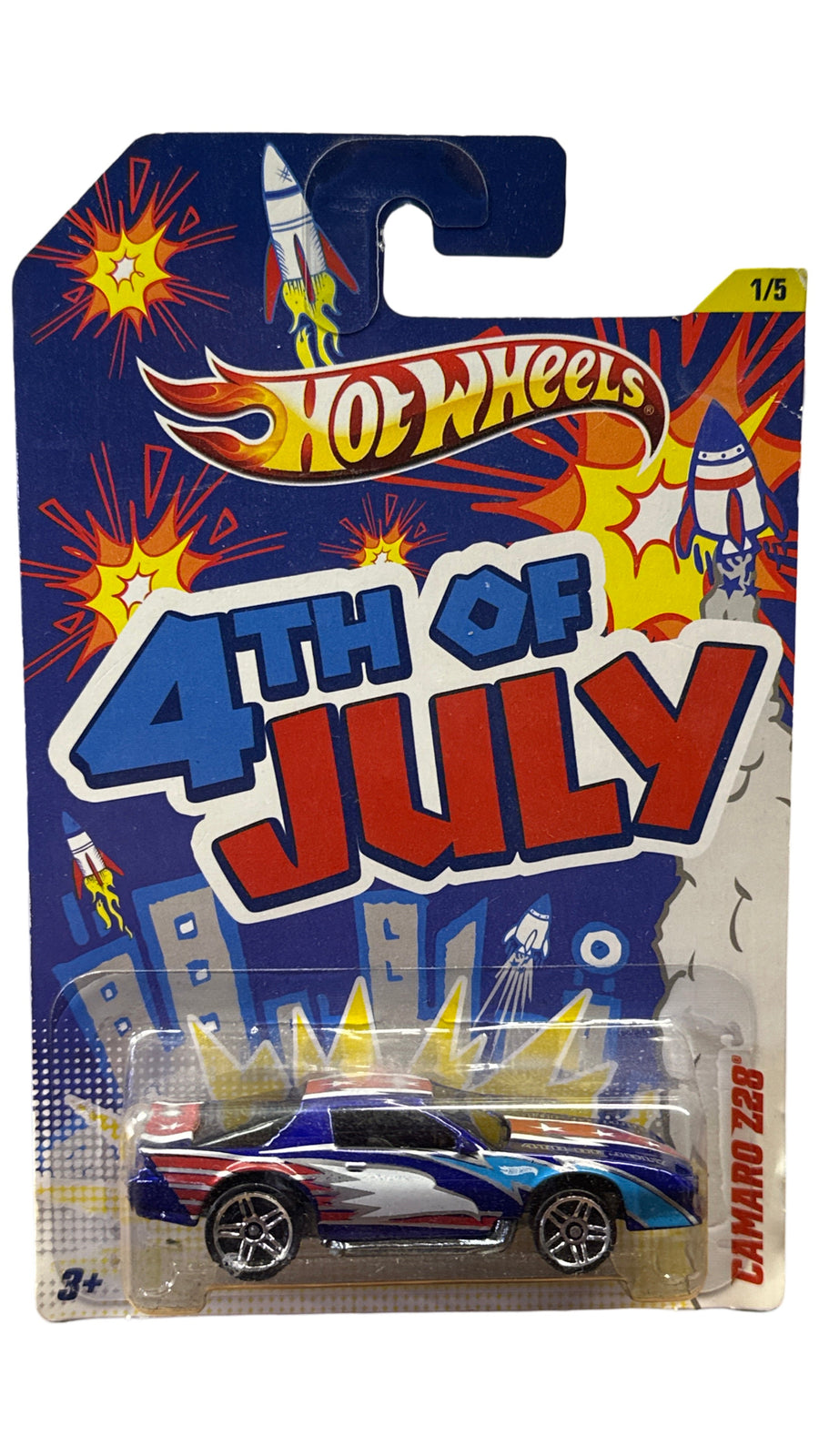 Hot Wheels 2012 4th of July Series: Custom Camaro Z28 1/5