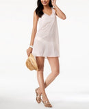 Miken Sheer Tank Dress Racerback Swimwear Cover-up