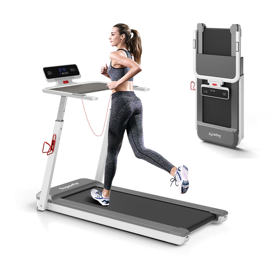 3HP Folding Treadmill with Adjustable Height and APP Control