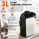 3L Portable Steam Sauna for Home Fast-Heat with 9-Level Remote Control and Folding Chair