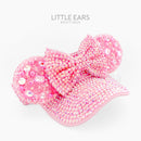 Shiny Pink Sparkle Mickey Visor