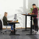 48 Inch Electric Sit to Stand Desk with Keyboard Tray