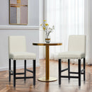 25 Inch Kitchen Chairs w/ Rubber Wood Legs
