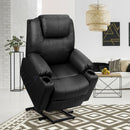 Electric Power Lift Leather Massage Sofa