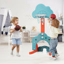 3-in-1 Kids Basketball Hoop Set with Balls