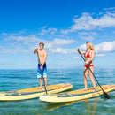 Inflatable Stand Up Paddle Board Surfboard with Bag Aluminum Paddle and Hand Pump