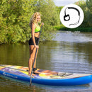 Inflatable Stand Up Paddle Board with Backpack and Aluminum Paddle Pump