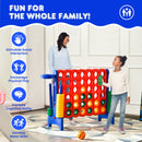 2.5Ft 4-to-Score Giant Game Set-Green