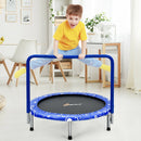 36 Inch Kids Trampoline Mini Rebounder with Full Covered Handrail