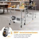 Stainless Steel Commercial Kitchen Prep and Work Table