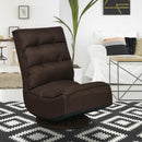 5-Position Folding Floor Gaming Chair