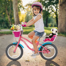 16 Inch Kids Bike with Training Wheels and Storage Basket