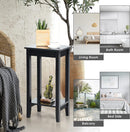 Set of 2 Versatile 2-Tier End Table with Storage Shelf