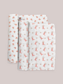 2-Pack Square Swaddle Blanket Set - Bloomin' Boot