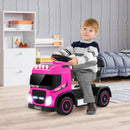 6V Kids Electric Ride-on Truck with Height Adjustable Seat