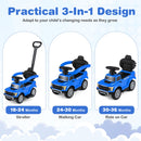 3-In-1 Licensed Ford Push Car for Toddlers