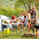 3-Level Height Adjustable Folding Table