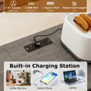 3-Piece Convertible Dining Set with Built-In Charging Station