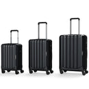 3-Piece Hardside Luggage Set (20/24/28 Inch) Lightweight with 3-Digital Lock