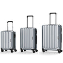 3-Piece Hardside Luggage Set (20/24/28 Inch) Lightweight with 3-Digital Lock