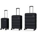 3-Piece Hardside Luggage Set 20/24/28 Inch Lightweight Hardside Suitcases