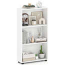 3-Tier Bookcase 42 inch Tall Book Shelf with Anti-Tipping Kit