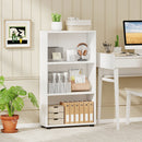 3-Tier Bookcase 42 inch Tall Book Shelf with Anti-Tipping Kit