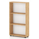 3-Tier Bookcase 42 inch Tall Book Shelf with Anti-Tipping Kit