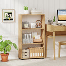 3-Tier Bookcase 42 inch Tall Book Shelf with Anti-Tipping Kit