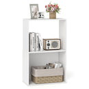 3-Tier Bookshelf with Open Storage Compartments