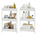 3-Tier Corner Shower Caddy 2-Pack with Detachable Design