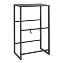 3-Tier Drink Crate Rack with Shelf for Beer and Water for Kitchen and Garage