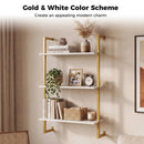 3-Tier Floating Modern Kitchen Shelf for Living Room Home Office and Bathroom