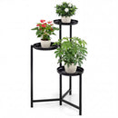 3-Tier Metal Plant Stand Indoor Outdoor Tall Corner Flower Pot Holder Display Rack