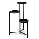 3-Tier Metal Plant Stand Indoor Outdoor Tall Corner Flower Pot Holder Display Rack